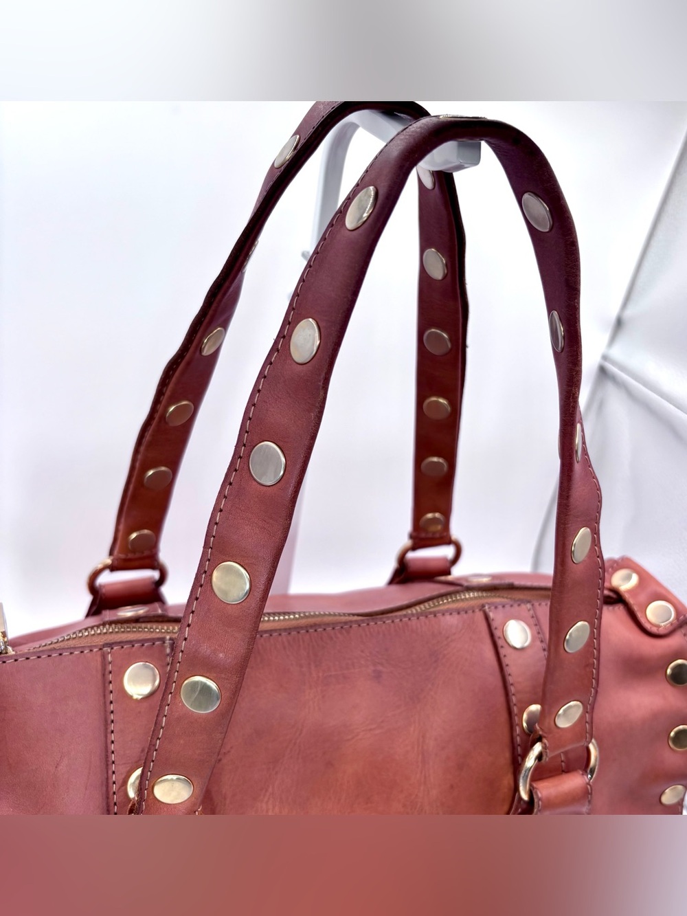Hammitt Westwood Bag w/ Distinctive Gold-tone Studded Hardware - Picture 4 of 16